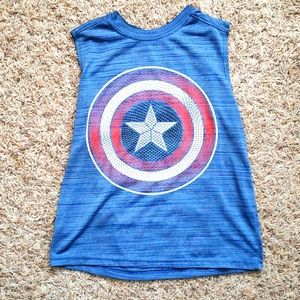 Captain America Tank Top